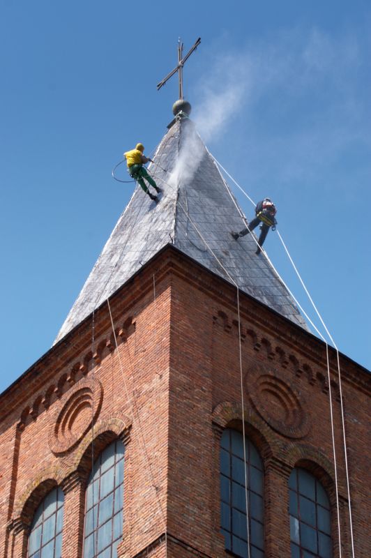 Church Roof Shingle Repair